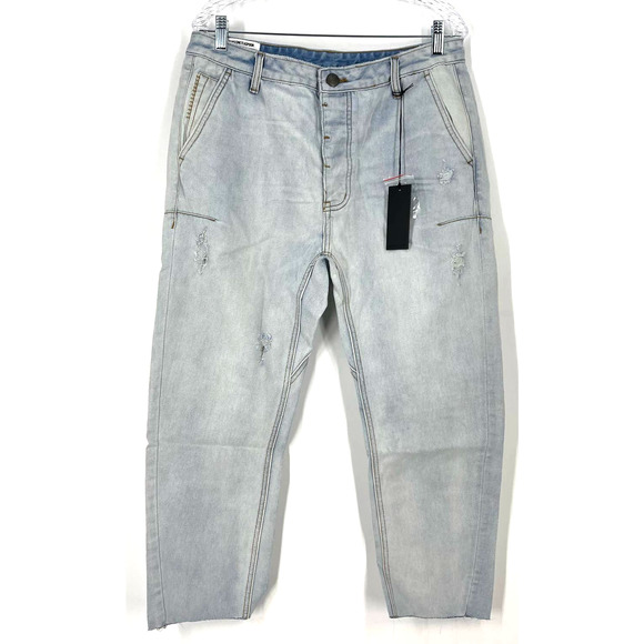 Man X One Teaspoon Mr Browns Jeans 34 Regular Brando NWT - Picture 10 of 12